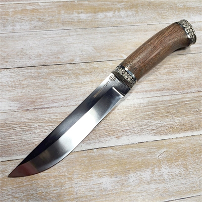 Нож РН-1 (литьё) ст.Х12Ф1 (венге) (Самойлов) САМ028 - фото 1359600