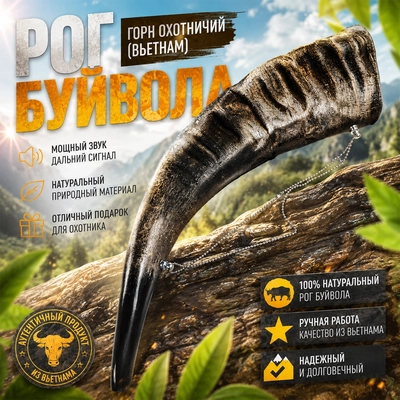 Рог Буйвола - Горн охотничий (Вьетнам) 89645