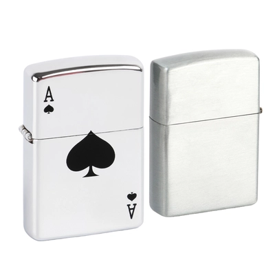 Зажигалка бензиновая Туз (карта) 6990987