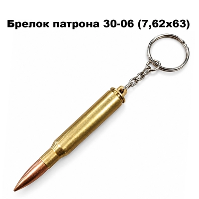 Брелок патрона 30-06 (7,62х63) (НАТО) (ММГ) 1207045