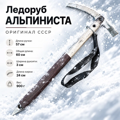 Ледоруб АЛЬПИНИСТА (Оригинал СССР) 3004662
