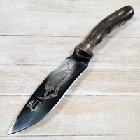 Нож Тигр-5 (орех) ст.65х13 (г.Кизляр) 26015
