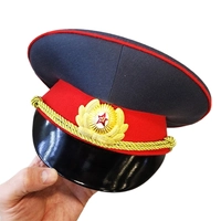Фуражка Милиция (серая с красным кантом) 03060013