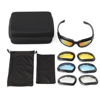 Очки защитные SPORT-2 поляризационные (4 пар сменных линз) PF-PG-02