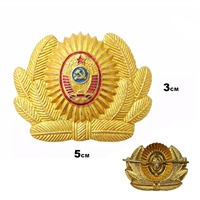 Кокарда (краб) образца 1977 года для сотрудников МВД СССР 222140