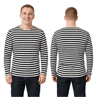 Тельняшка ВМФ (синей полосой) кулирка 146004