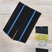 Погоны МОС ВМФ СССР одна голубая полоса 16,5см (ВМФ) 3009948