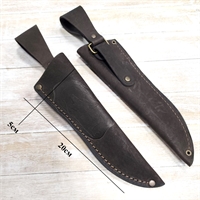 Чехол для ножа втыкушка Воющий Волк №2 (большой) с подвесом L-20см. (Зюрин) ЗЮР2