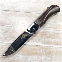 Нож складной Корсар ст.95х18 (венге) (Зюрин) ЗЮР29