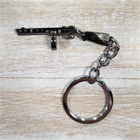 Брелок пистолет - пулемёт ППШ L-5,5см 208