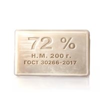 Мыло хозяйственное 72% (ОРИГИНАЛ ГОСТ РФ) 30032