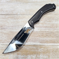 Нож  Соболь Ц/М ст.95х18 (венге) (Зюрин) ЗЮР55