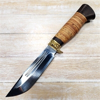 Нож Золотоискатель ст.95х18 (береста) (Зюрин) ЗЮР53