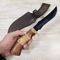 Нож Щука ст.95х18 (орех/береста) (Русский Нож) РН30