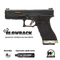 Пистолет страйкбольный WE Glock-17 G-Force Gold/Black (Green Gas) кал.6мм WE-G008WET-1