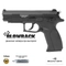 Пистолет пневматический Borner K100 Blowback (Grand Power) кал.4,5мм 00319903