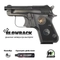 Пистолет страйкбольный WE Beretta 950 Jetfire Black (Green Gas) кал.6мм WE-CT002-BK