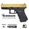Пистолет страйкбольный WE Glock-19 Gen.3 Gold (Green Gas) кал.6мм WE-G003A-TG