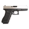 Пистолет страйкбольный WE Glock-18 Gen.3 Silver (Green Gas) кал.6мм WE-G002A-SV