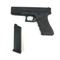 Пистолет страйкбольный WE Glock-17 Gen.4 Black (Green Gas) кал.6мм WE-G001B-BK
