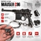 Брелок пистолет Mauser C96 L-5.5см 207207