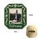 Значок Полтава, памятник, зелёный (оригинал СССР) 913103